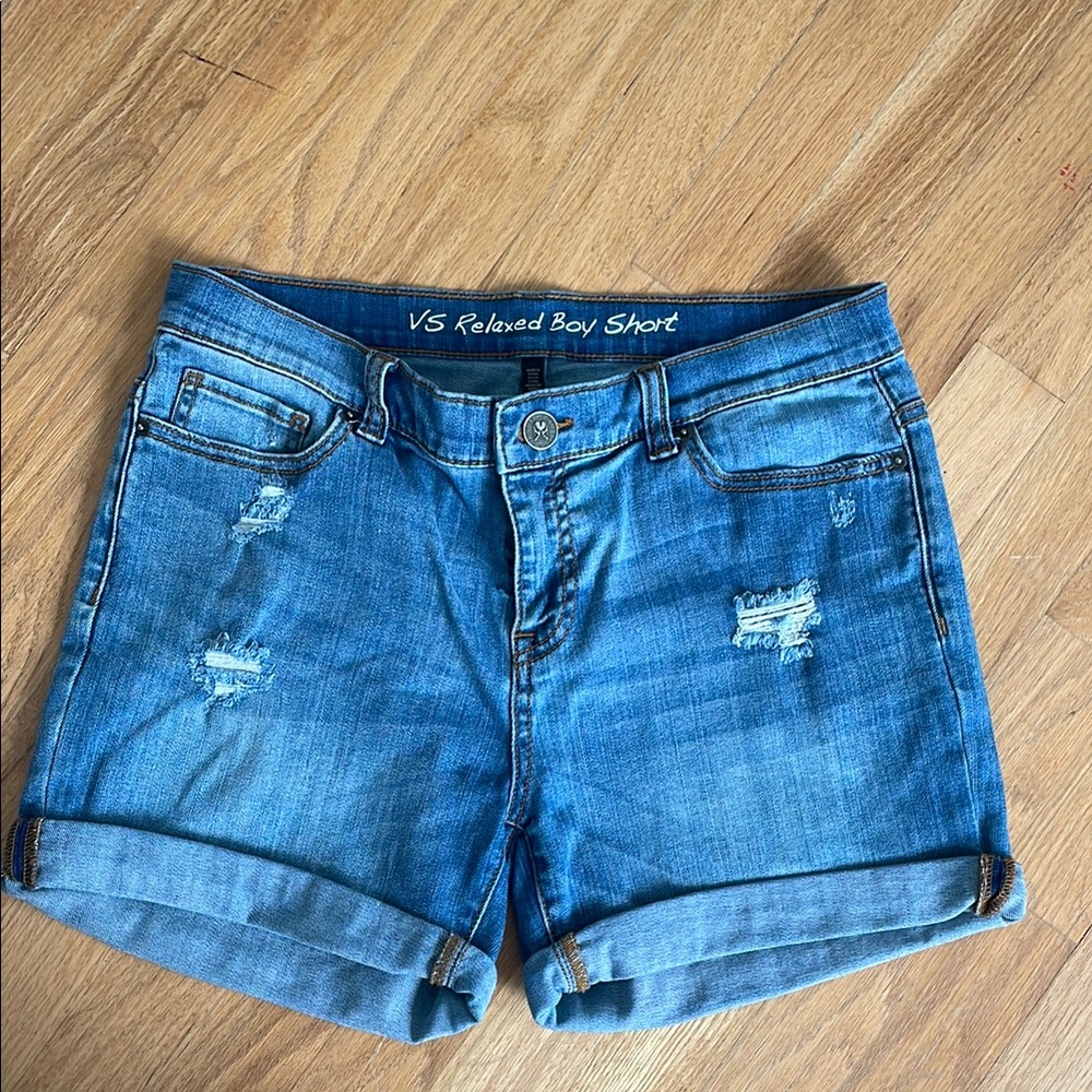 VS Relaxed Boy Short Denim Shorts